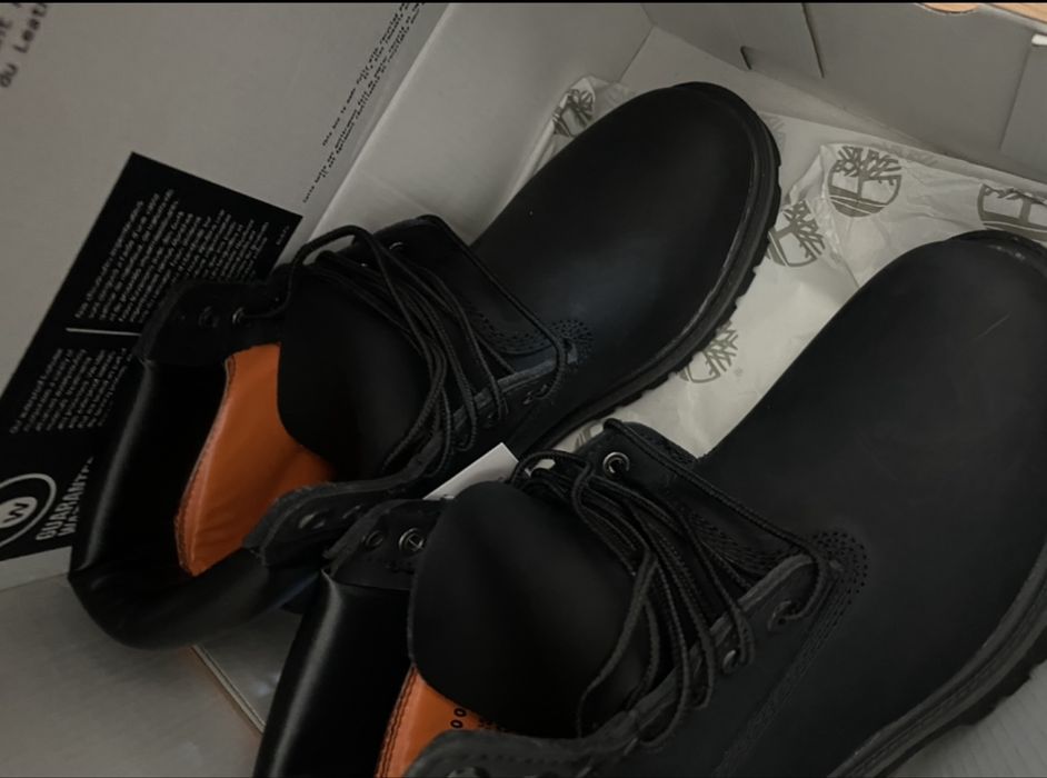 Timberland pretas novas nunca usadas