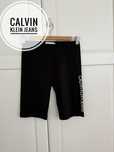 Calvin Klein Jeans Czarne Spodenki Xs S 16