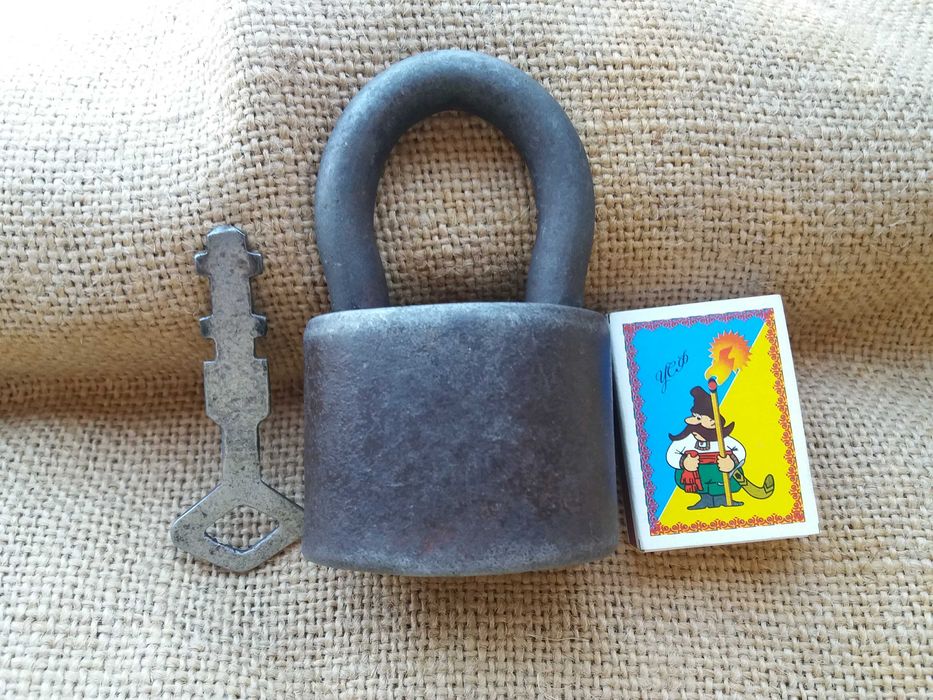 замок навесной амбарный артельный 1923 год