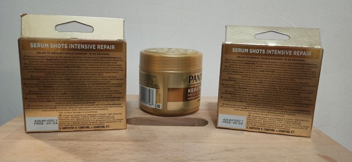 Zestaw Pantene serum do włosów Nowy