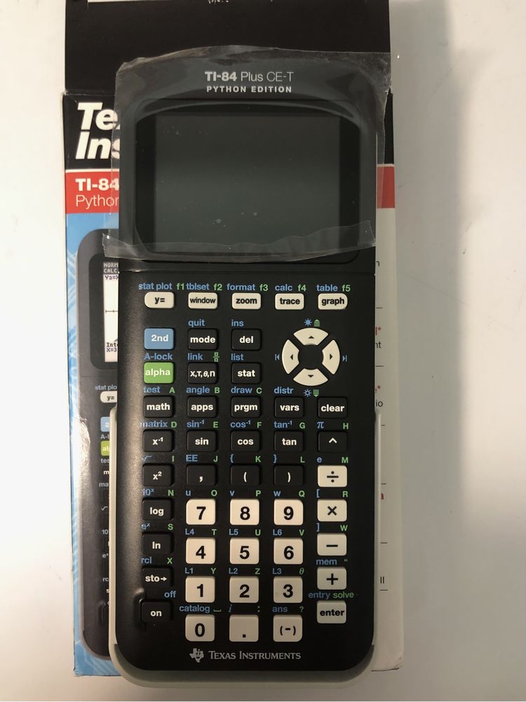 Calculadora Texas Instruments TI-84 Plus CE-T Python Edition - NOVA