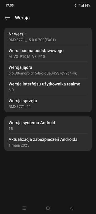 realme 11 pro 5G ( 8gb ram / 128gb pamięć )