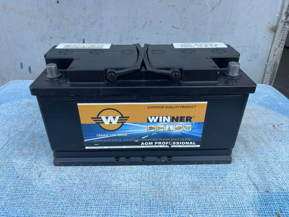 Автомобільний акумулятор Winner Premium AGM.
