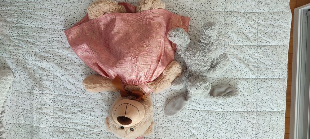 Duży miś Smiki plus króliczek