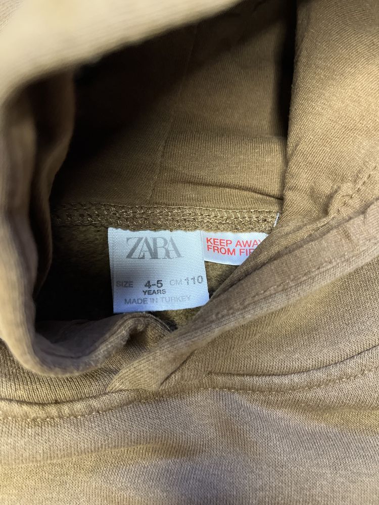 Bluza z kapturem chłopięca zara 110