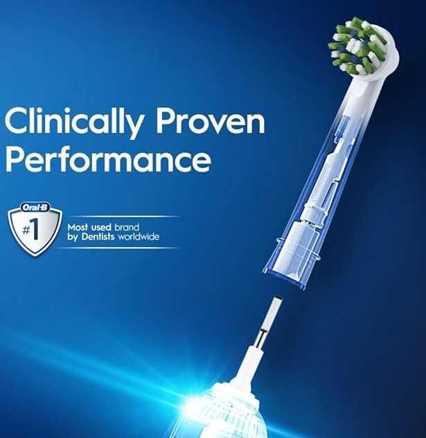 Oral-B CrossAction CleanMaximiser Końcówki 12Szt