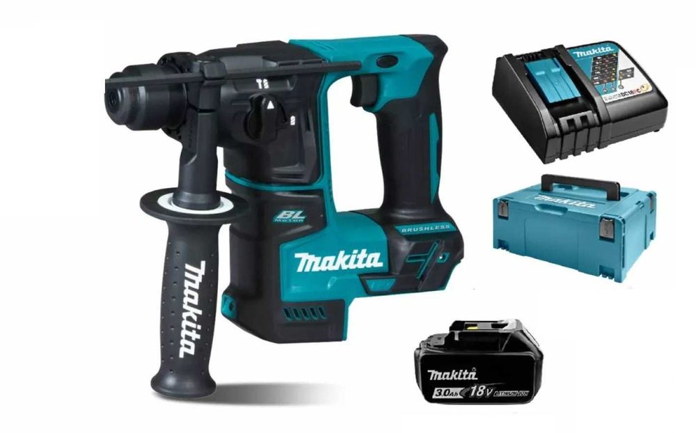 Młotowiartarka MAKITA DHR171RFJ 18 V SDS+ Akumulator 3Ah Kufer Igła !