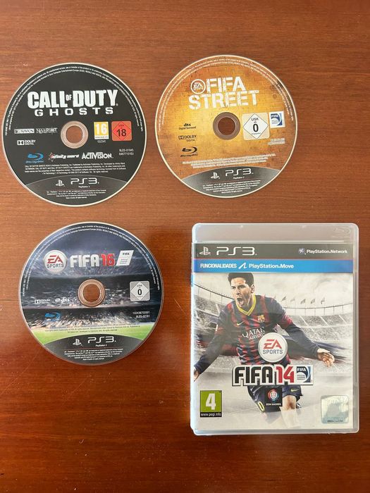 Oferta!!! 4 jogos Ps3