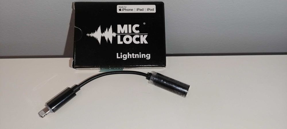 Mick-Lock Lightning Bloker mikrofonu iPhone, iPod, iPad Katowice