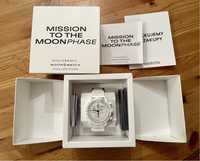 MoonSwatch Omega Mission to the Moonphase Snoopy biały nowy komplet
