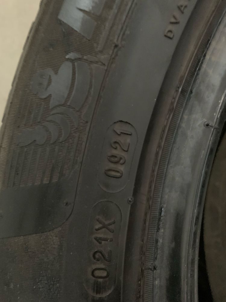 Opony Michelin Primacy 4 205/55 R17 | używane | 2020/2021 rok