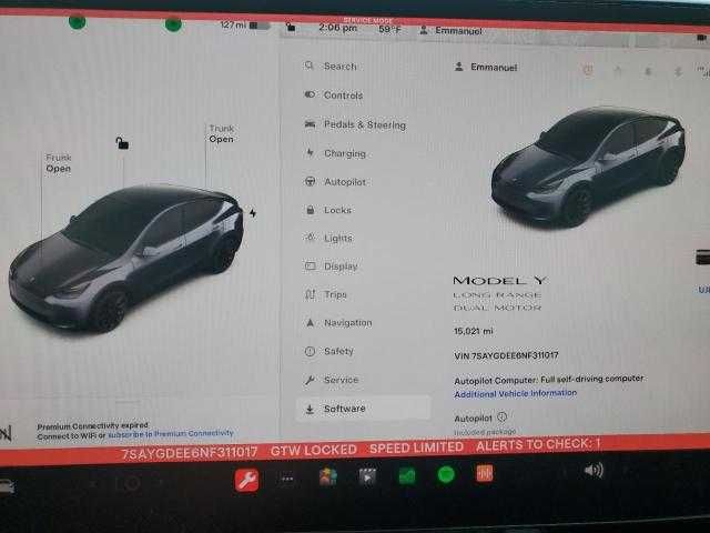 Tesla Model Y 2022 Сopart