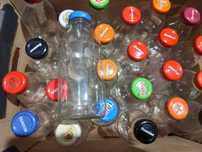 Butelki mix po sokach ca.330ml