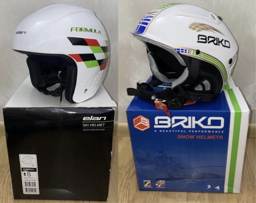 Горнолижний шолом дорослий briko, підлітковий formula, лижі atomic