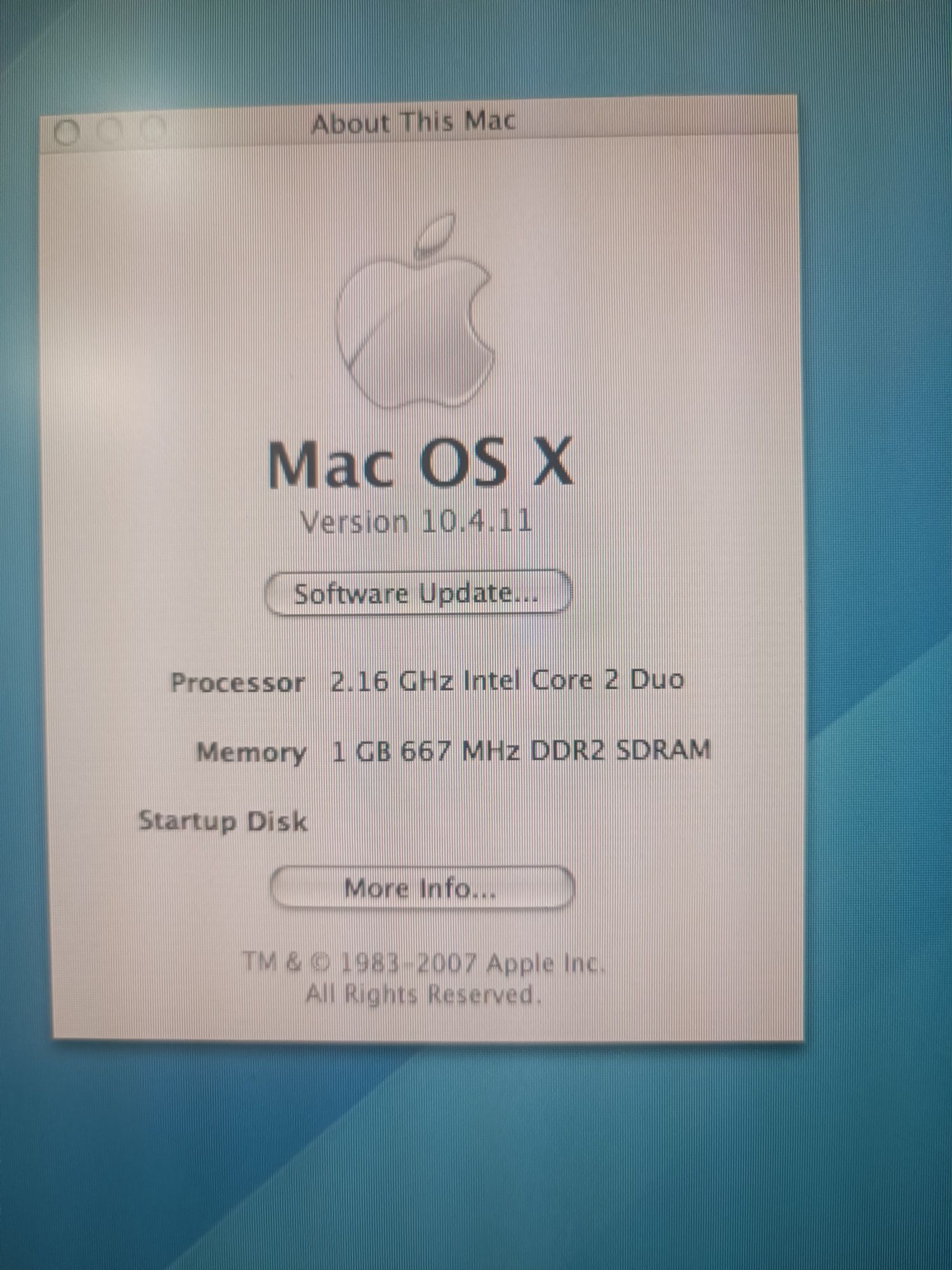 Computador Apple iMac 2006 ou 2007