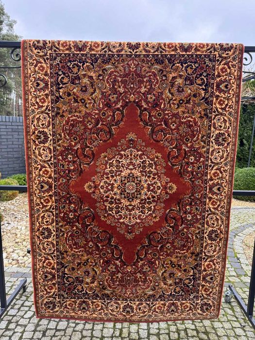 Wełniany sygnowany dywan perski od ADOROS 200x132 galeria 6 tyś