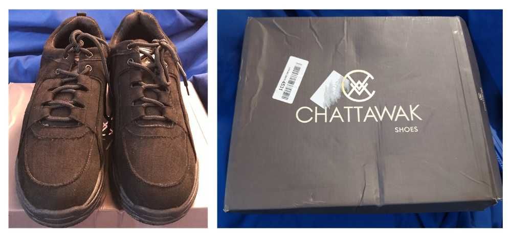 Chattawak Sapatilhas pretas unisexo Tam 41 (249)