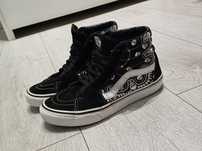 trampki tenisówki VANS SK8-HI Skulls