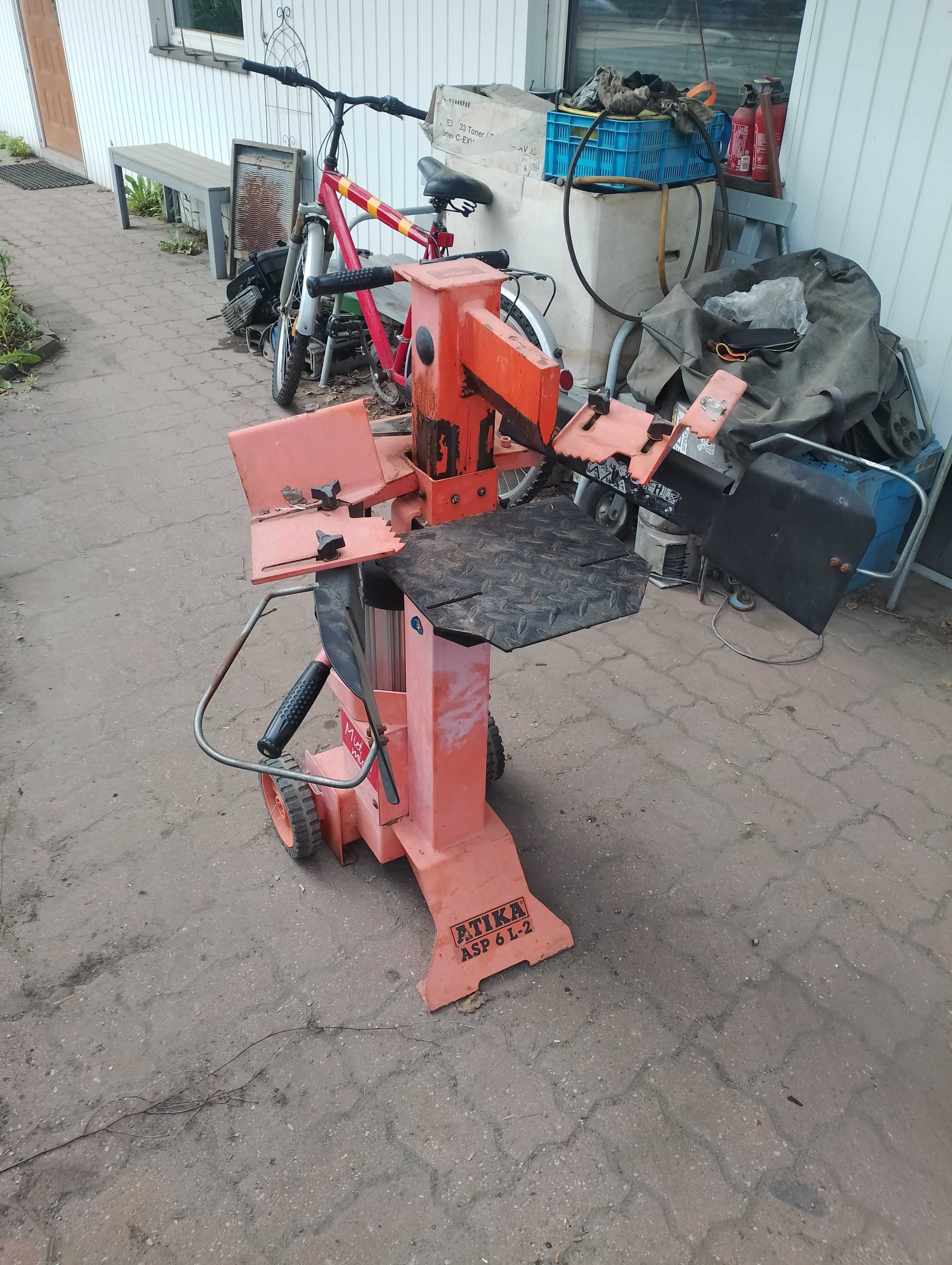 Łuparka do drewna Atika ASP 6 L-2   6 ton nacisku 230 V 3 kW mocy
