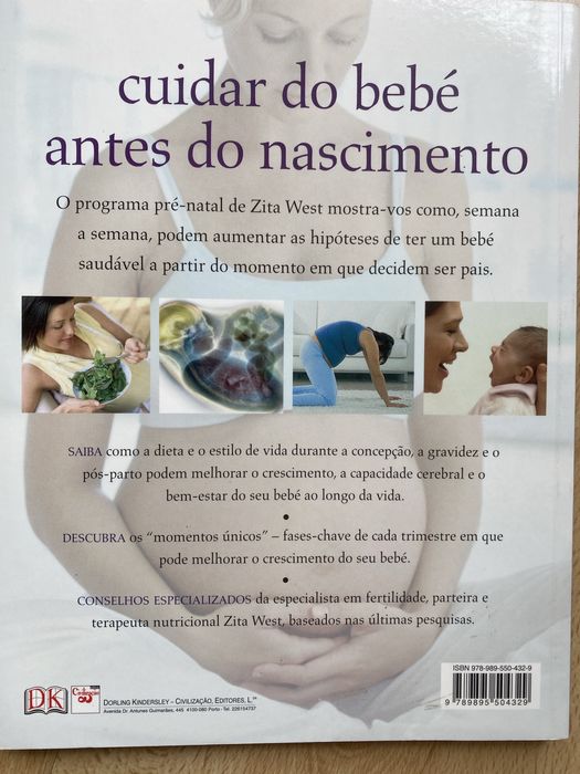 Cuidar do bebé a tes do nascimento, de Zita West