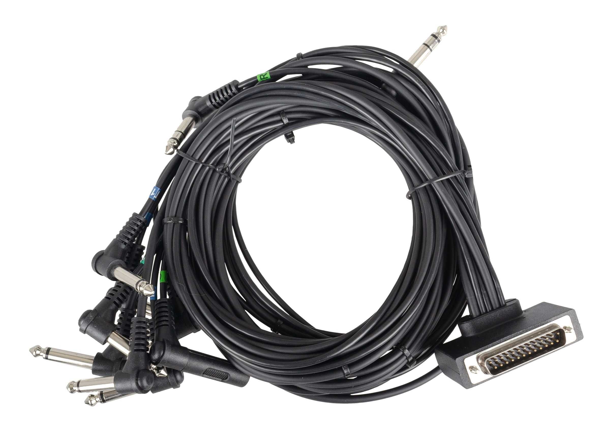 Roland Multicore Kable Jack 6,3 wiązka kabli TD4 9 TD15 TD17 TD25 TD27