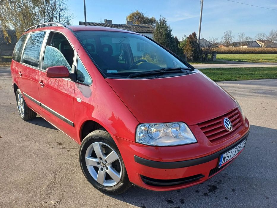 Volkswagen Sharan 2003 VW Sharan 1.9tdi ubezpieczenie do 11.03.2026 przegląd 06.03.2026