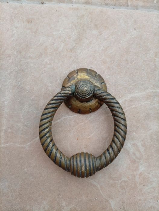 Puxador portão ou porta bronze