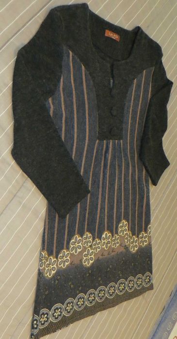 Vestido Solto Marca: LNS d´ór Paris, Tamanho M/L - Como Novo