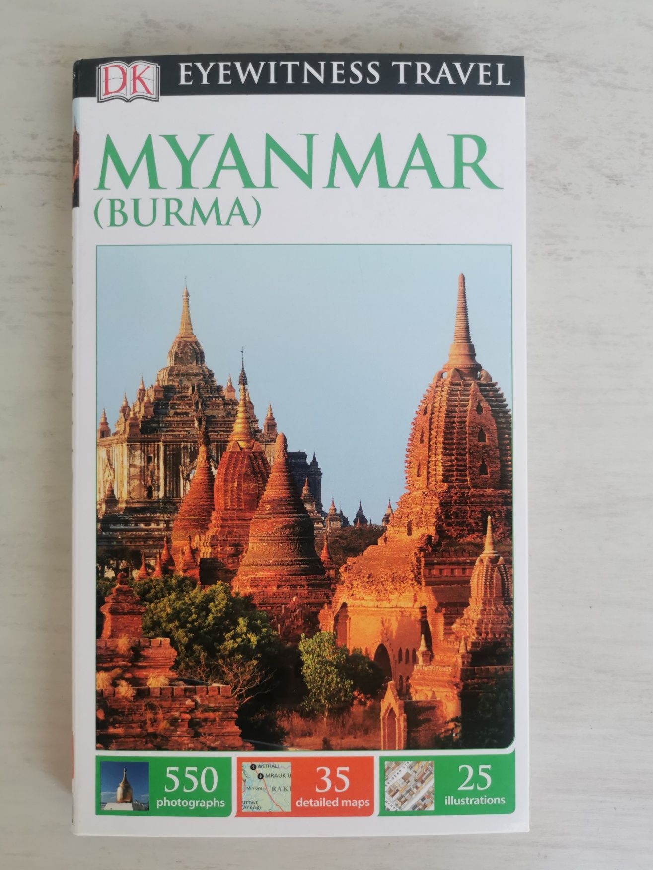 Birma Przewodniki Pakiet Burma Myanmar The Rough Guide + DK Guide
