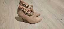 Buty/Szpilki Lu Boo beżowe rozmiar 39