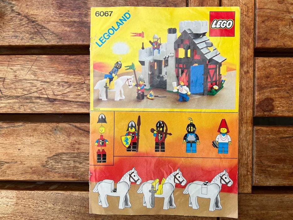 Lego 6067 - Guarded Inn (instrucções originais)