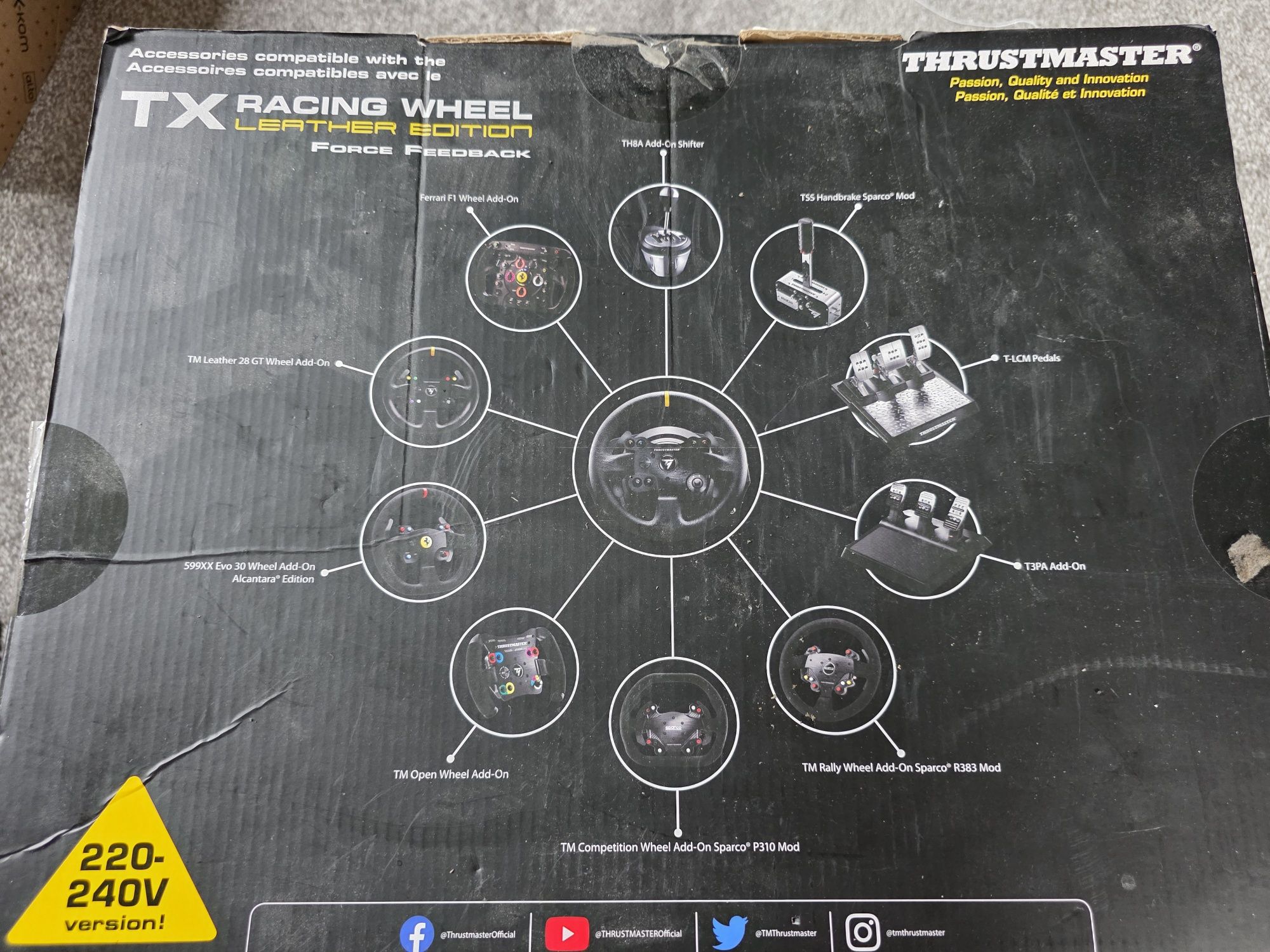Thrustmaster TX leather