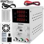 KRAFT&DELE Zasilacz Laboratoryjny Regulowany 0-30v 10a 200-240v KD5870