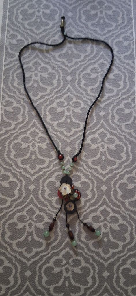 GANESCHA boho Indonezja bluzka /tunika L/XL pomarańczowa wzór gratis w