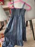 Sukienka sukieneczka jeansowa r122/128