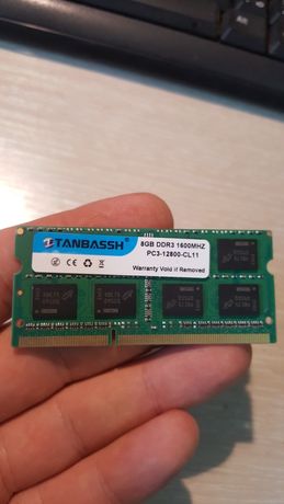 Оперативная память   sodimmTANBASSH 8GB DDR3 1600