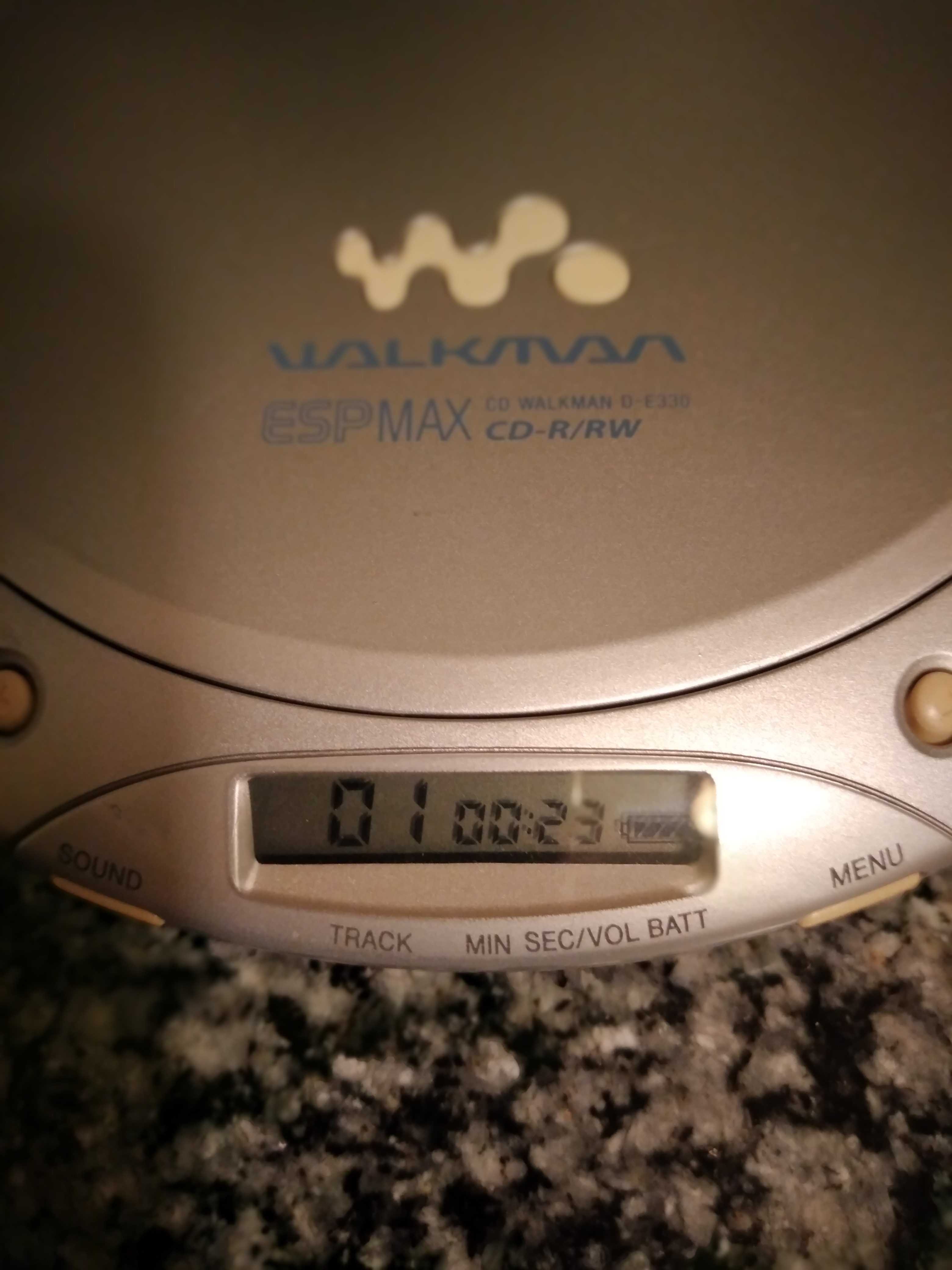 Walkamn CD, Sony, Model D-E330