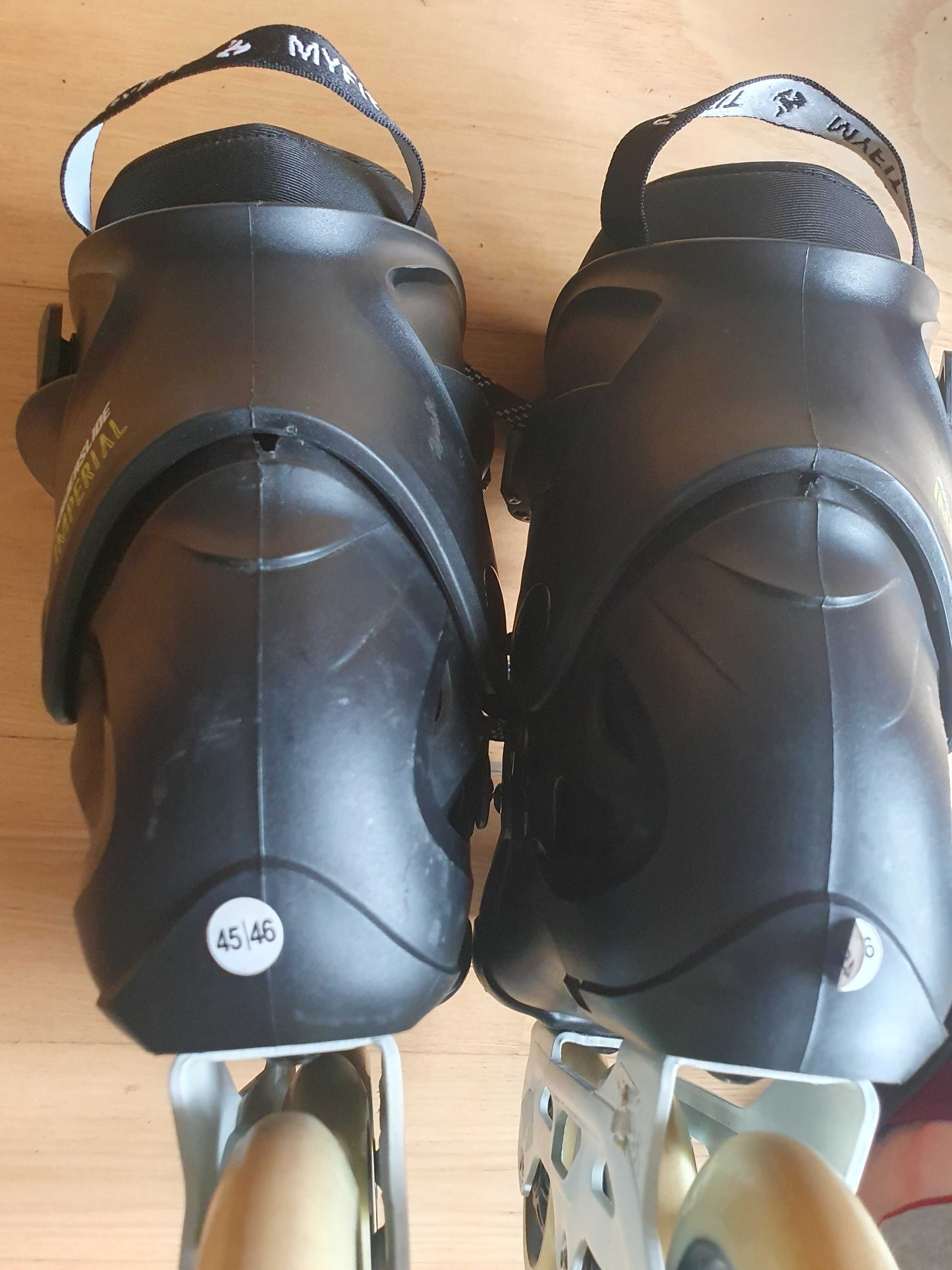 Powerslide Imperial r 45-46 wkł 290-298mm 3x110 mm Rolki Szybkie FSK