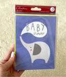 Kartki zaproszenia na Baby Shower 10x zestaw