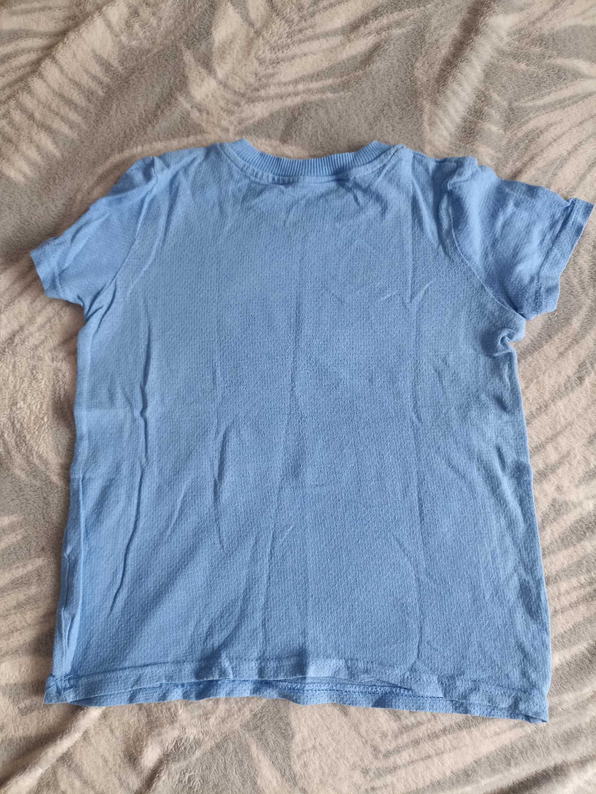 T-shirt niebieski 104