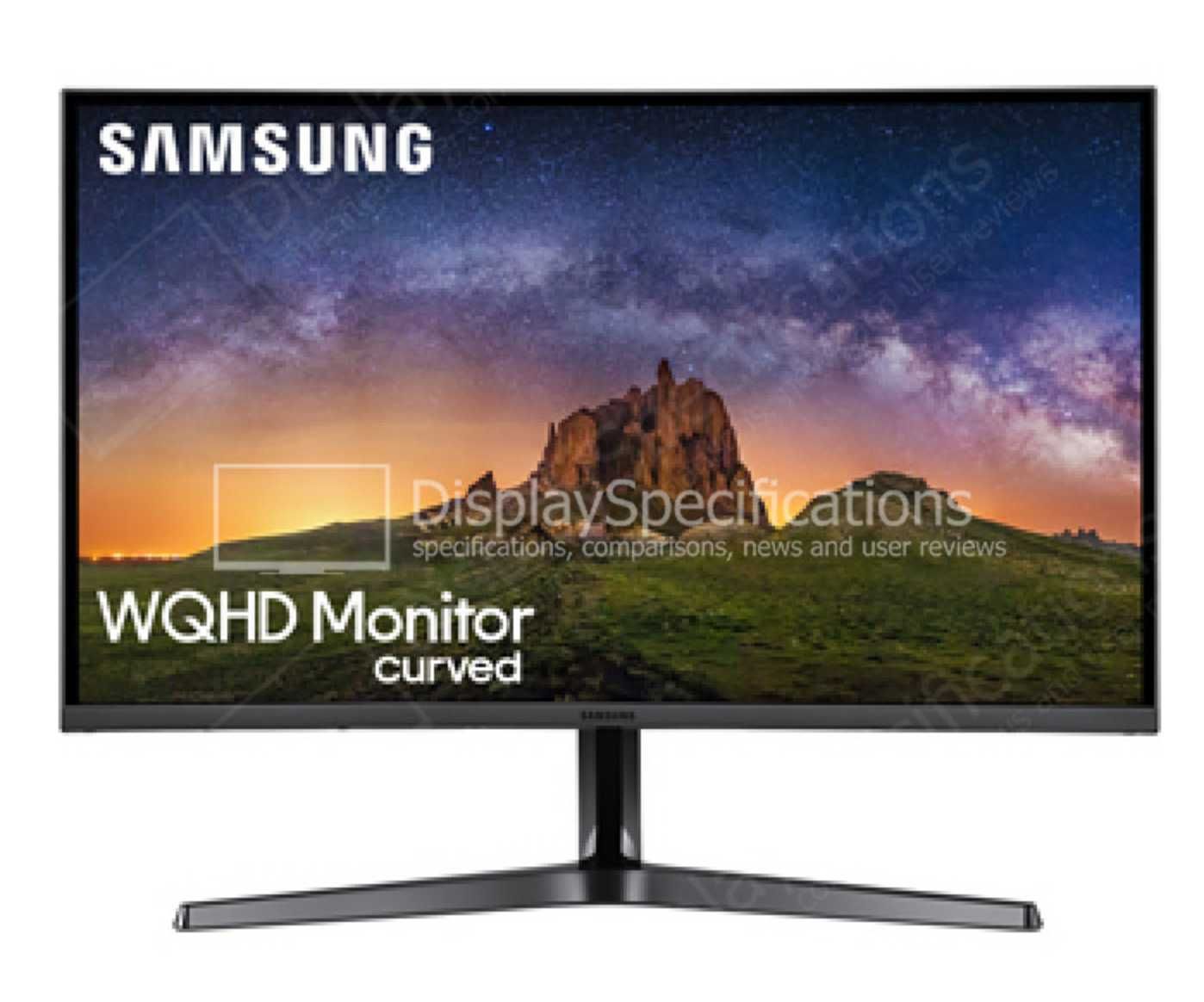 Monitor para gaming SAMSUNG 27" curvo, Typ C27JG5x, WQHD