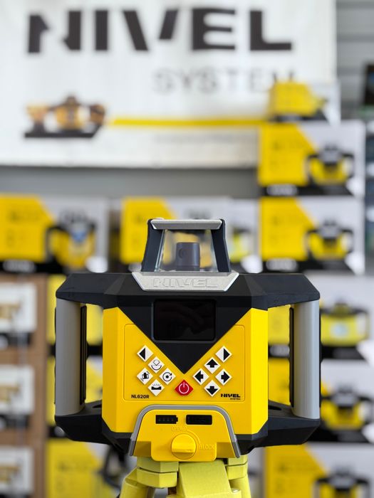 Nivel System Niwelator laserowy NL 620 R lata statyw RD 600 Nowy fv