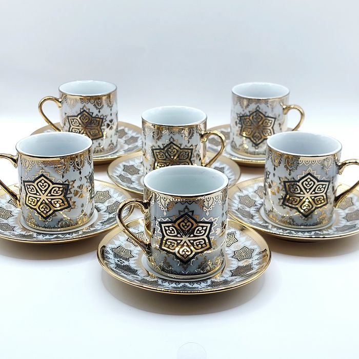 Filiżanki do kawy herbaty zestaw w pudełku