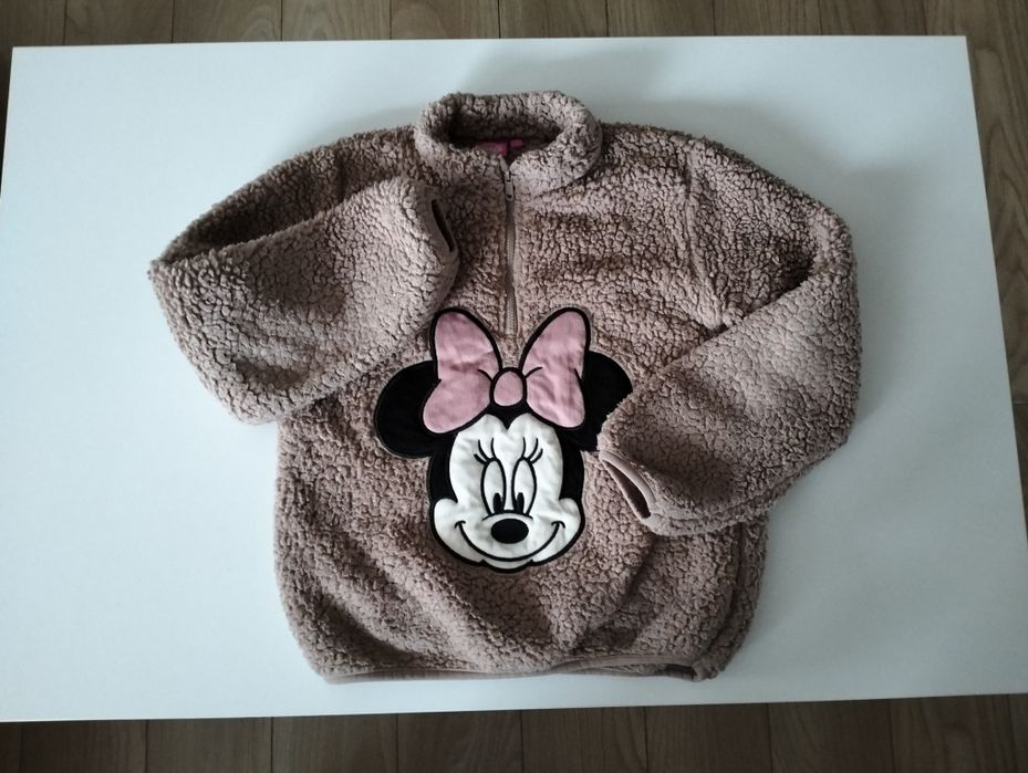 bluza ciepła Myszka Minnie r. 134