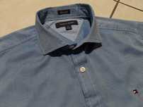 TOMMY HILFIGER USA - NOWA! z LOGO Koszula Męska rozmiar M