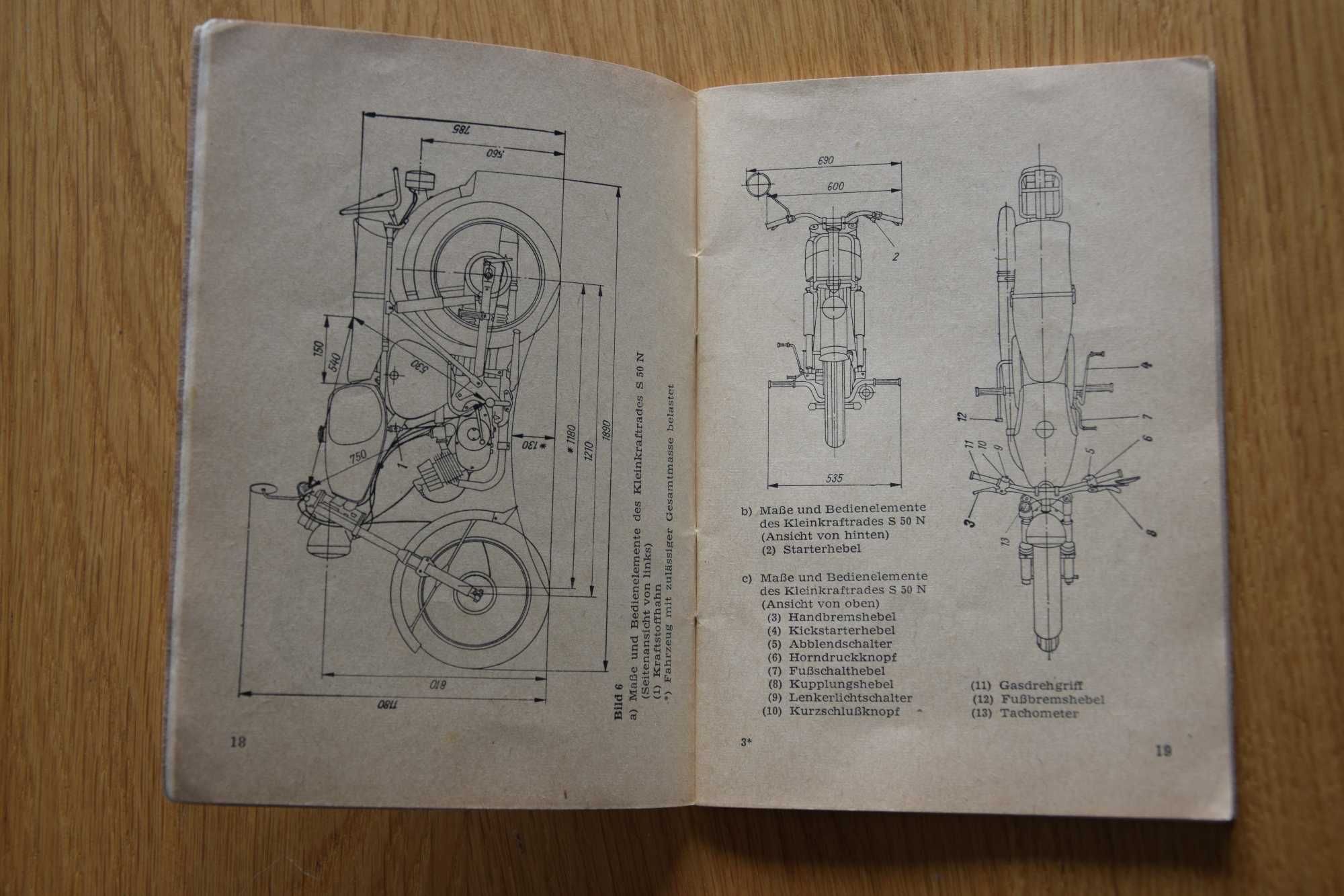 Instrukcja Katalog SIMSON jawa ms wsk shl junak