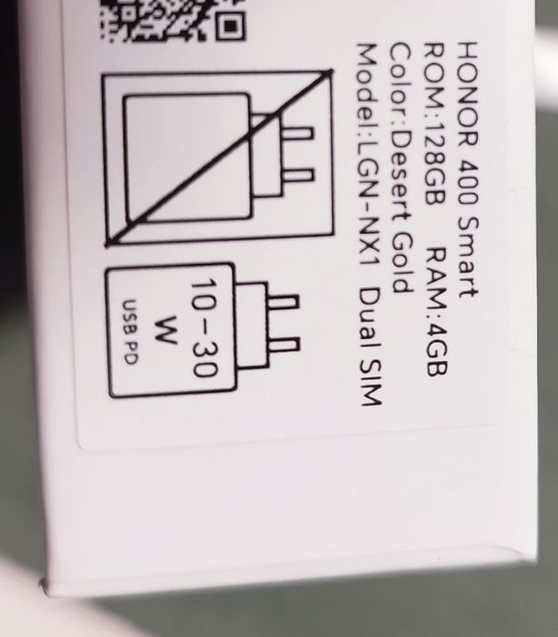 Honor 400 Smart 5g 4/128gb nowy