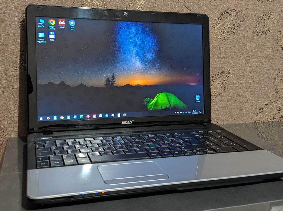 Acer Aspire E1-531. ntel Pentium B960. DDR3 4GB. 120GB SSD