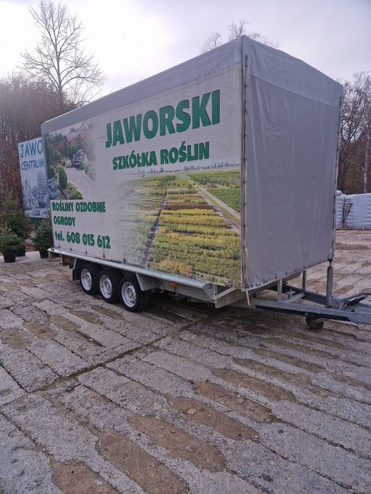 Przyczepa laweta plandeka