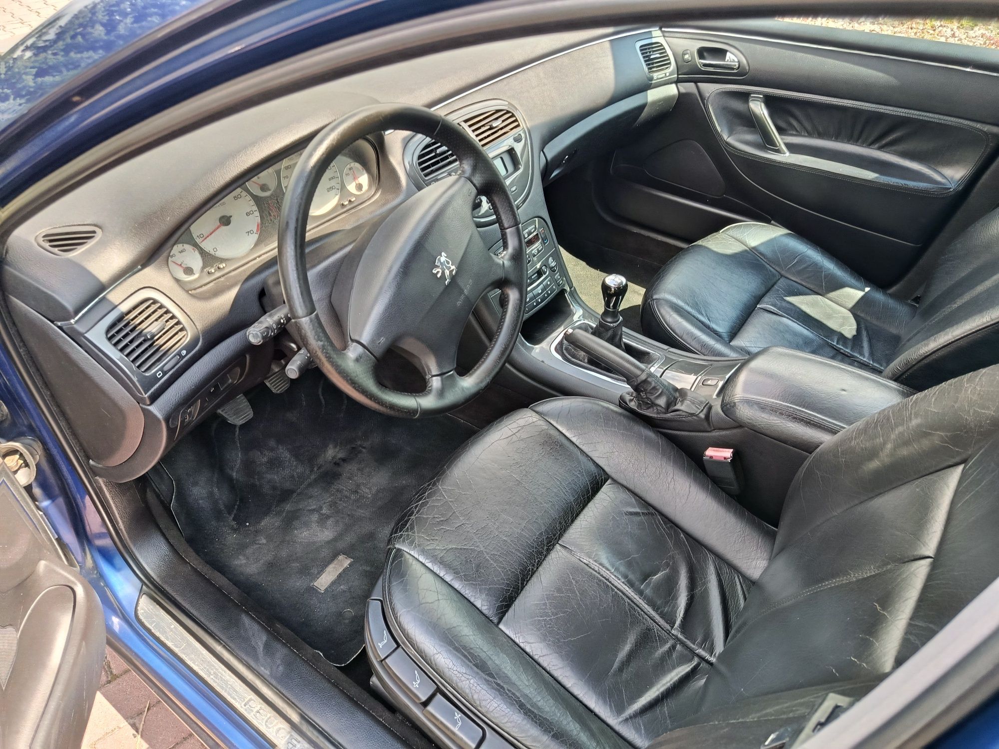 Peugeot 607 ' 2002 rok ' Benzyna ' Skóry '